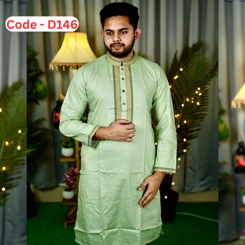 Mens Premium Embroidery Panjabi-Cd-146