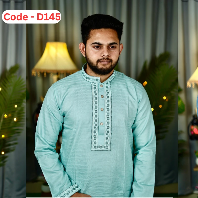 Mens Premium Embroidery Panjabi-Cd-145