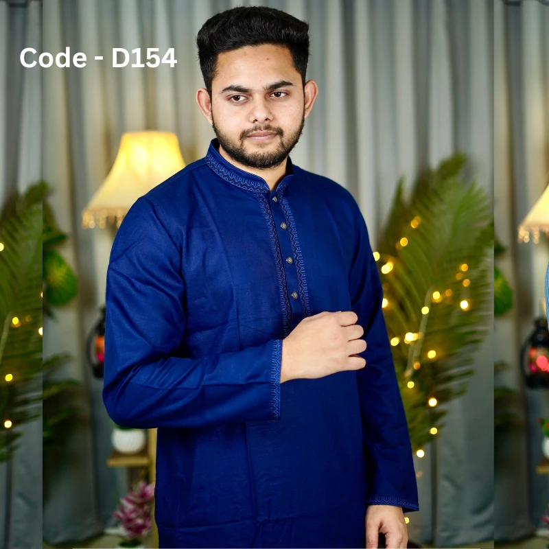 Mens Premium Embroidery Panjabi-Cd-154