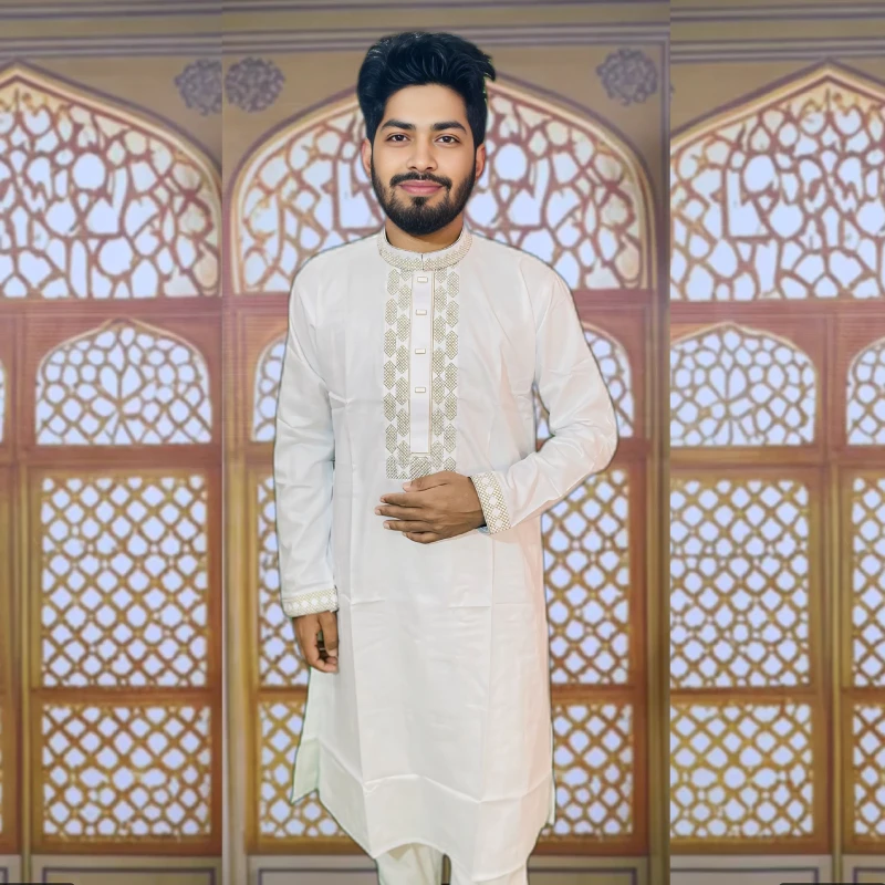 Mens Premium Embroidery Panjabi Cd-92