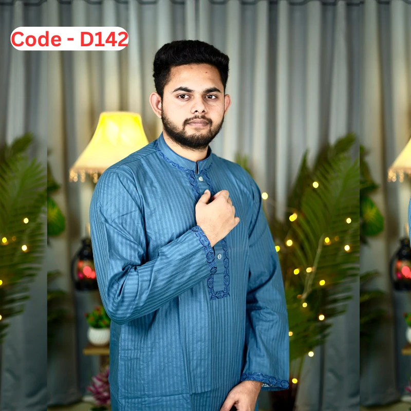 Mens Premium Embroidery Panjabi-Cd-142