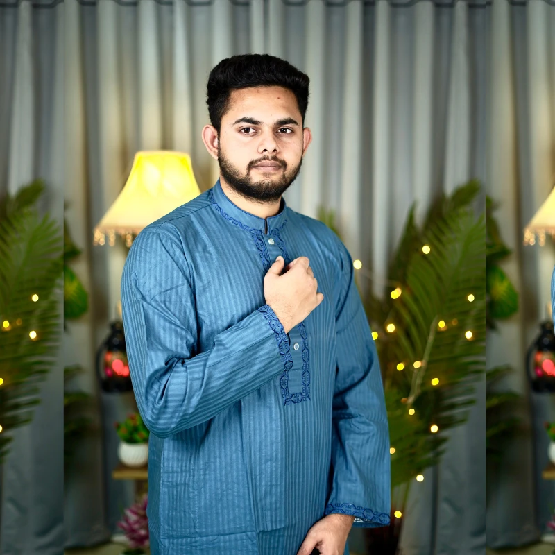 Mens Premium Embroidery Panjabi-Cd-142