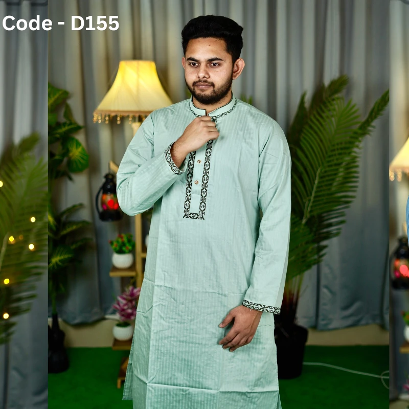 Mens Premium Embroidery Panjabi-Cd-155