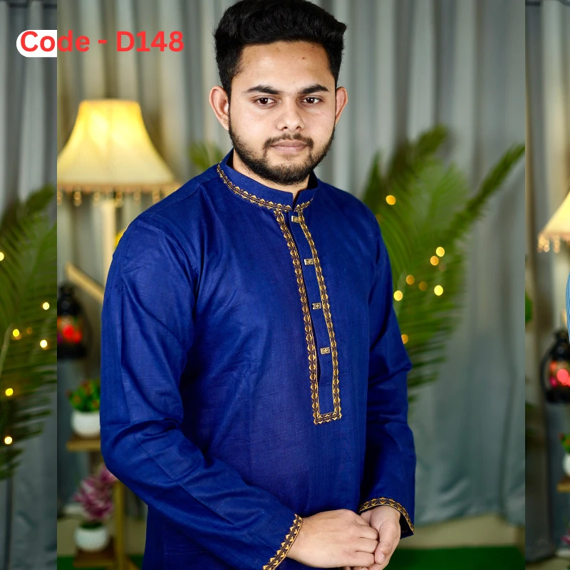 Mens Premium Embroidery Panjabi-Cd-148