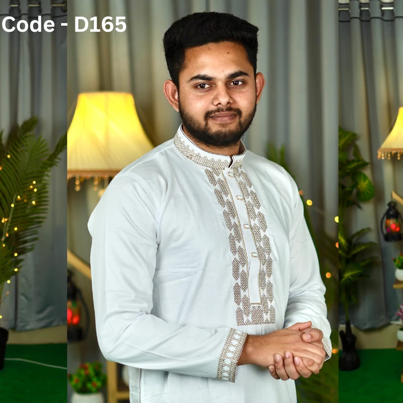 Mens Premium Embroidery Panjabi-Cd-165