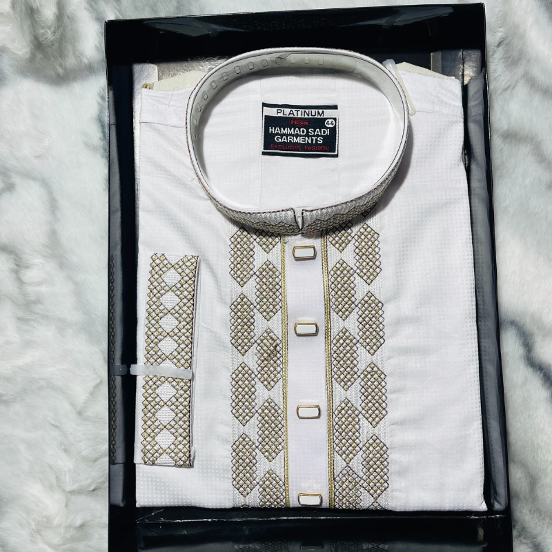 Mens Premium Embroidery Panjabi-Cd-165