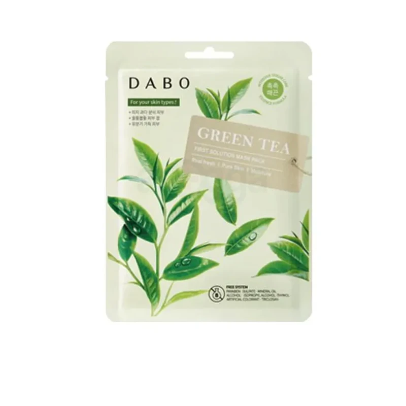 Dabo Green Tea First Solution Mask Pack - 23g