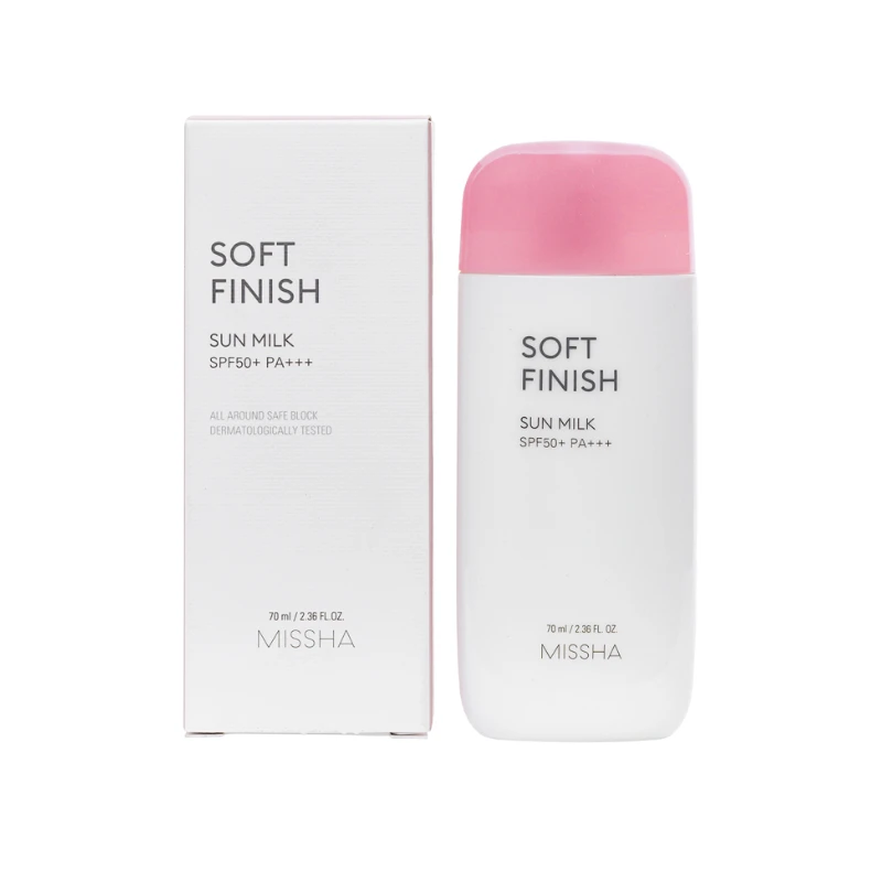 Missha All Around Safe Block Soft Finish Sun Milk EX SPF50+/PA+++ - 70ml