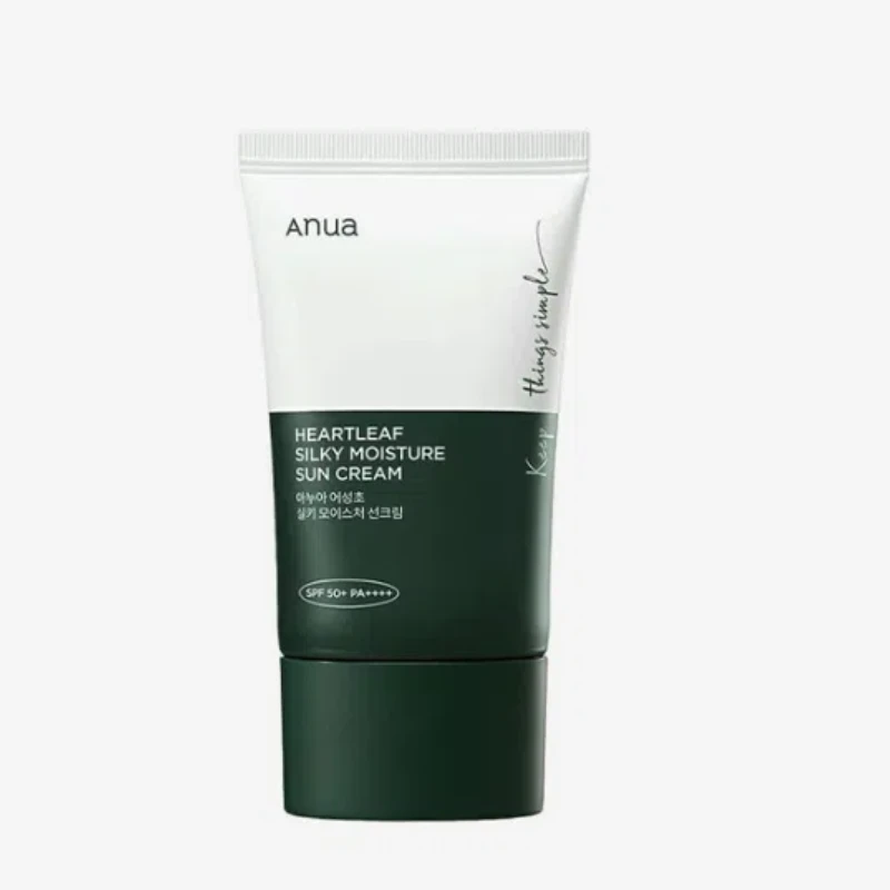 Anua Heartleaf Silky Moisture Sunscreen Spf50+Pa++++ - 50ml