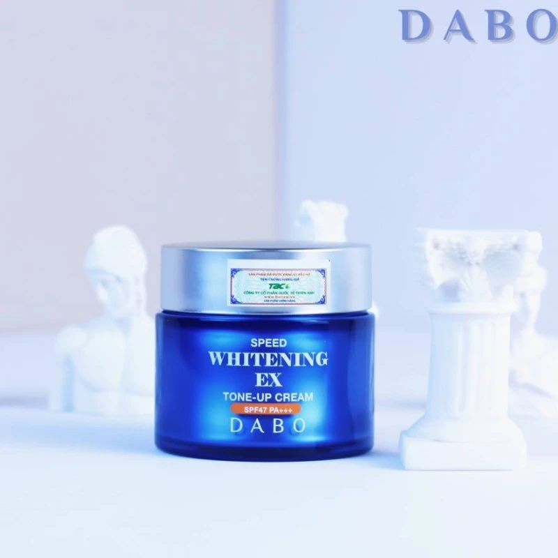 Dabo Speed Whitening Ex Tone Up Cream (50ml) - Image 3