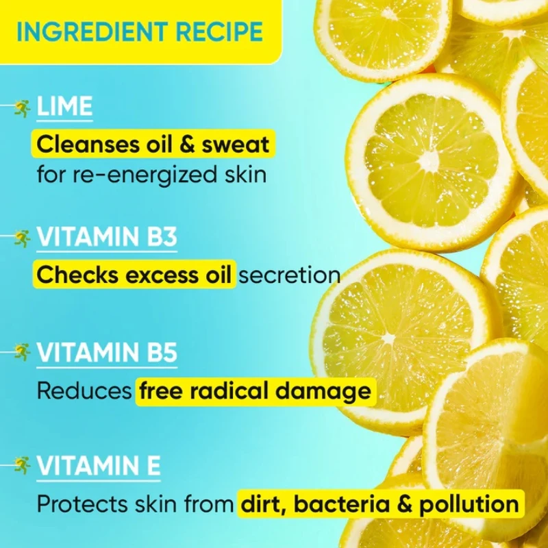 Dot & Key Lime Rush Sports Facewash - Image 4