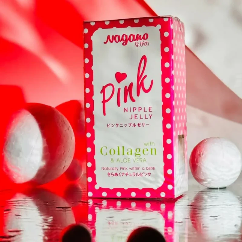 Nagano Pink Nipple Jelly With Collagen & Aloe Vera 10ml