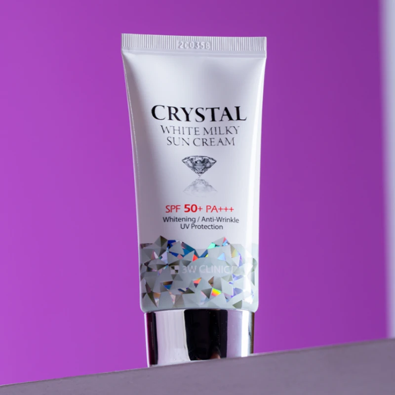 3W Clinic Crystal White Milky Sun Cream SPF 50+ PA+++