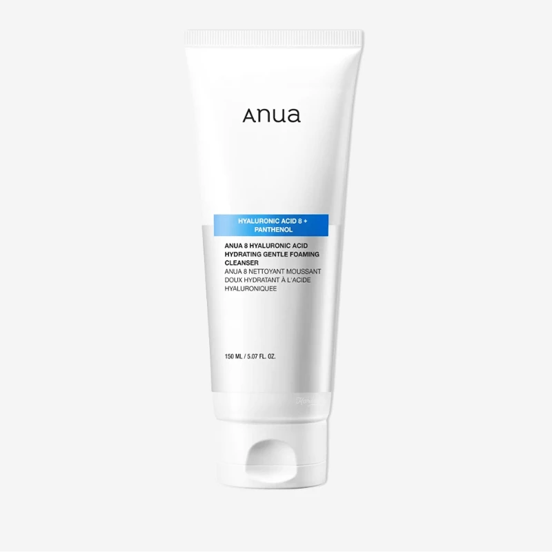 Anua 8 Hyaluronic Acid Hydrating Gentle Foaming Cleanser - 150ml