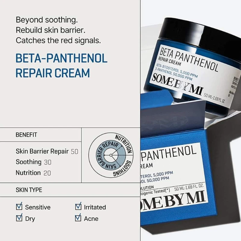 Some By Mi Beta Panthenol Repair Cream - 50ml - Image 3