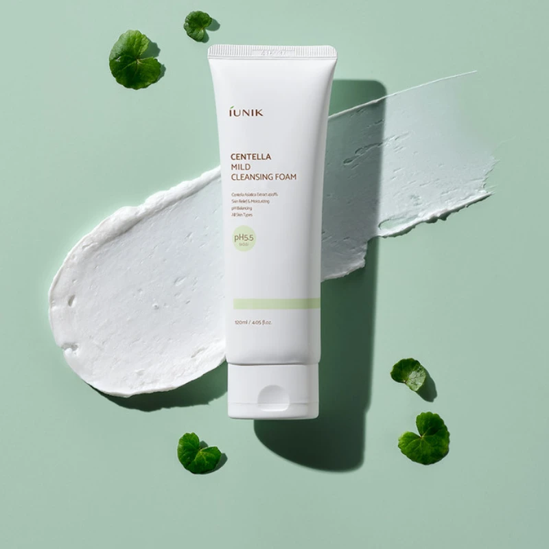 Iunik Centella Mild Cleansing Foam - 120 ml