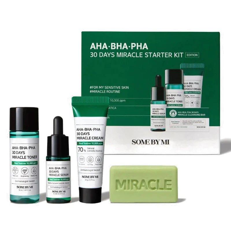 Some by mi aha, bha, PHA 30 Days Miracle Starter kit - 4pcs