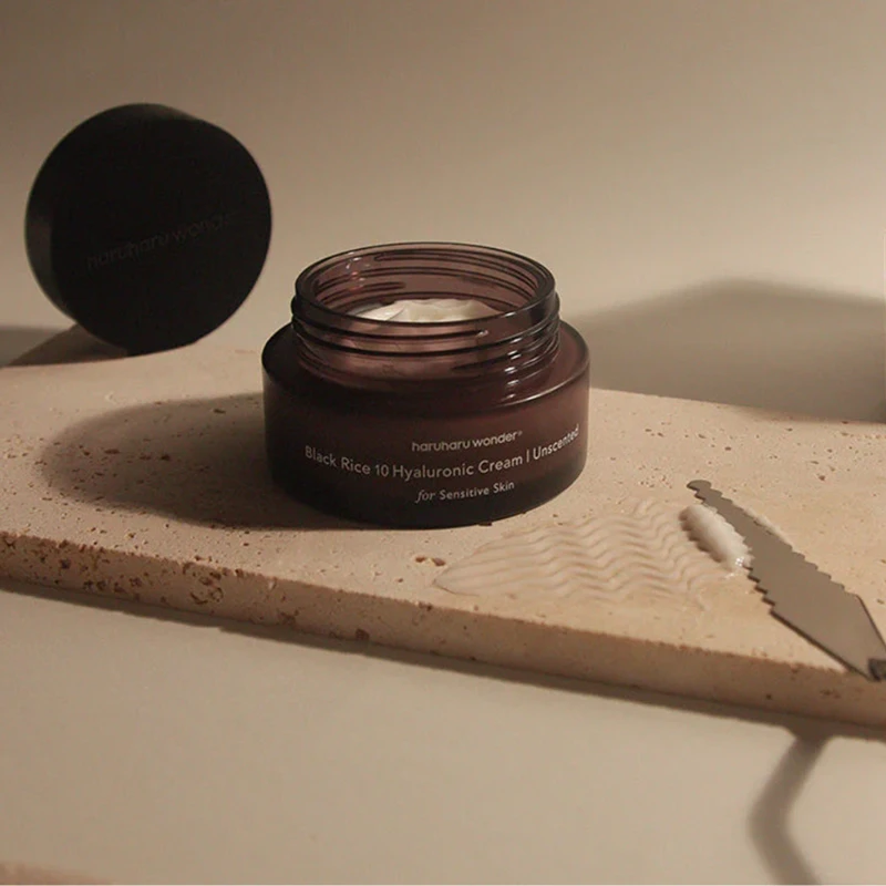Haruharu Wonder Black Rice 10 Unscented Hyaluronic Cream - Image 3