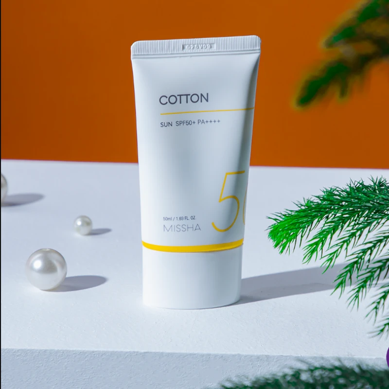 Missha All Around Safe Block Cotton Sun SPF50+