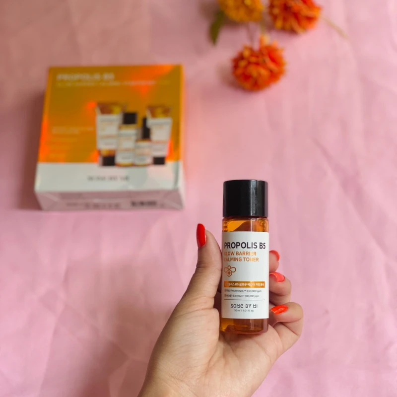 Some By Mi Propolis B5 Glow Barrier Calming Starter - 4pcs - Image 3