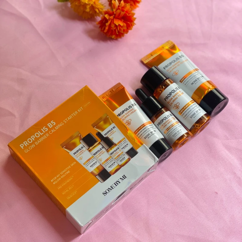 Some By Mi Propolis B5 Glow Barrier Calming Starter - 4pcs