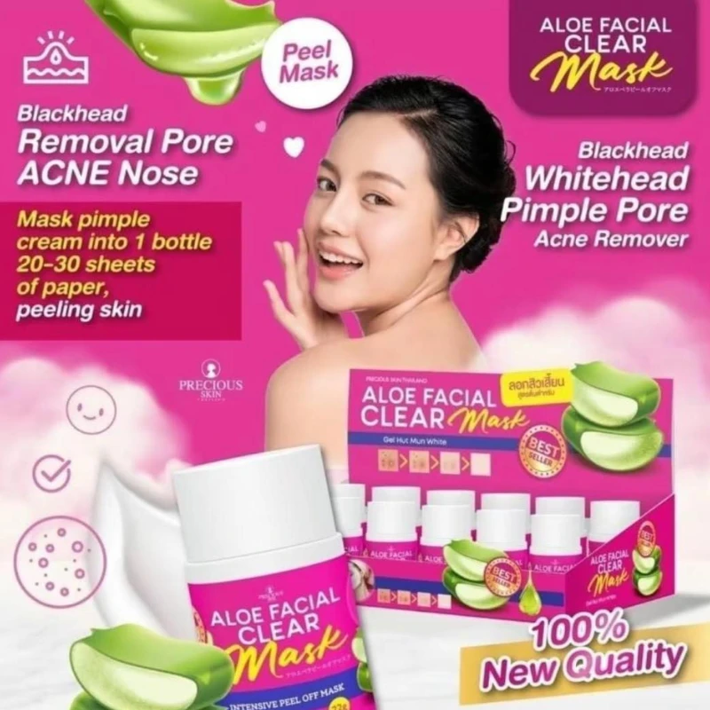 Aloe Facial Clear Mask Precious Skin