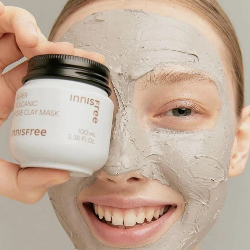 Innisfree Super Volcanic Pore Clay Mask100ml - Image 3