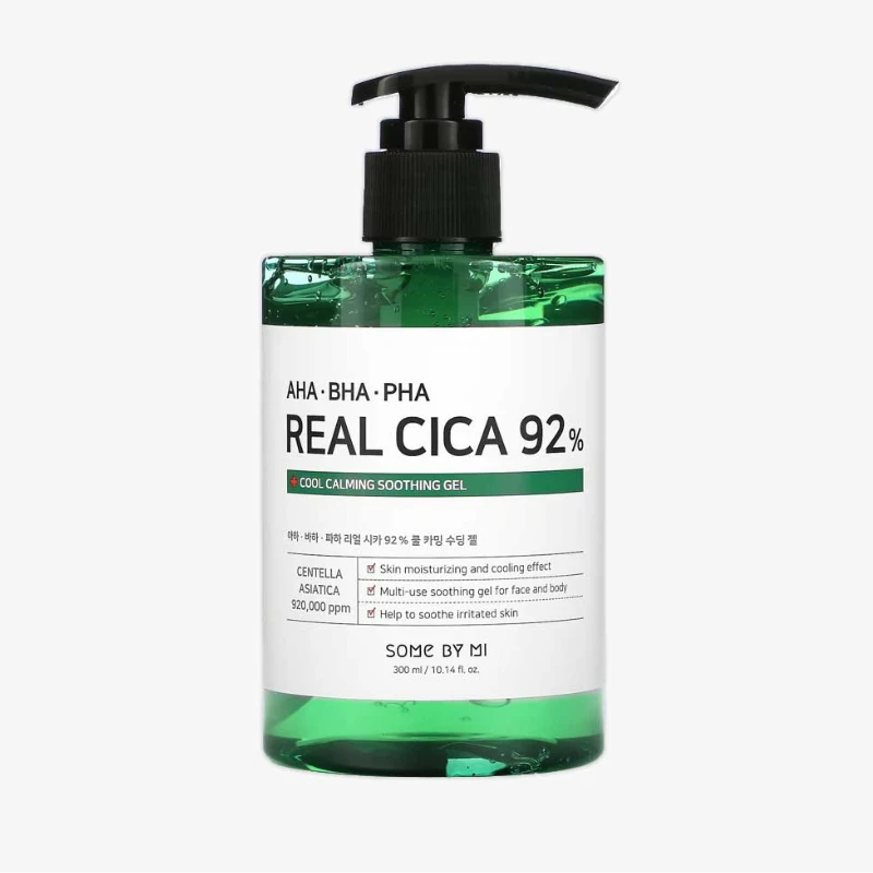 Some by mi AHA, BHA, PHA Real Cica 92% Cool Calming Soothing Gel - 300ml