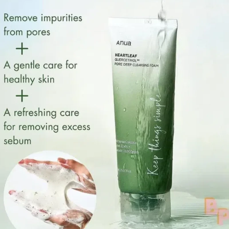 Anua Heartleaf Quercetinol Pore Deep Cleansing Foam - 150ml