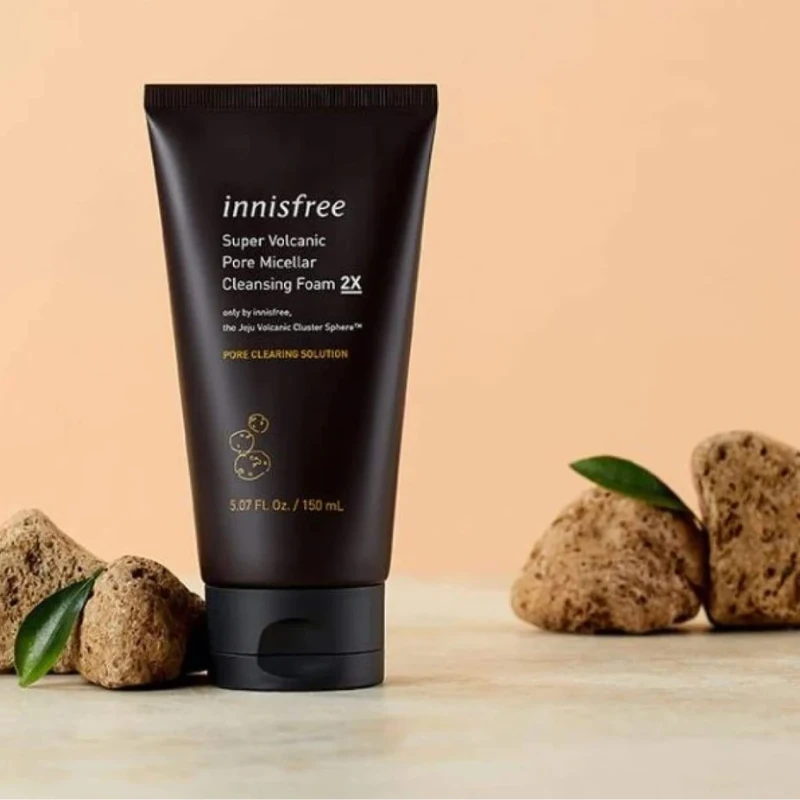 Innisfree Super Volcanic Pore Micellar Cleansing Foam 2X