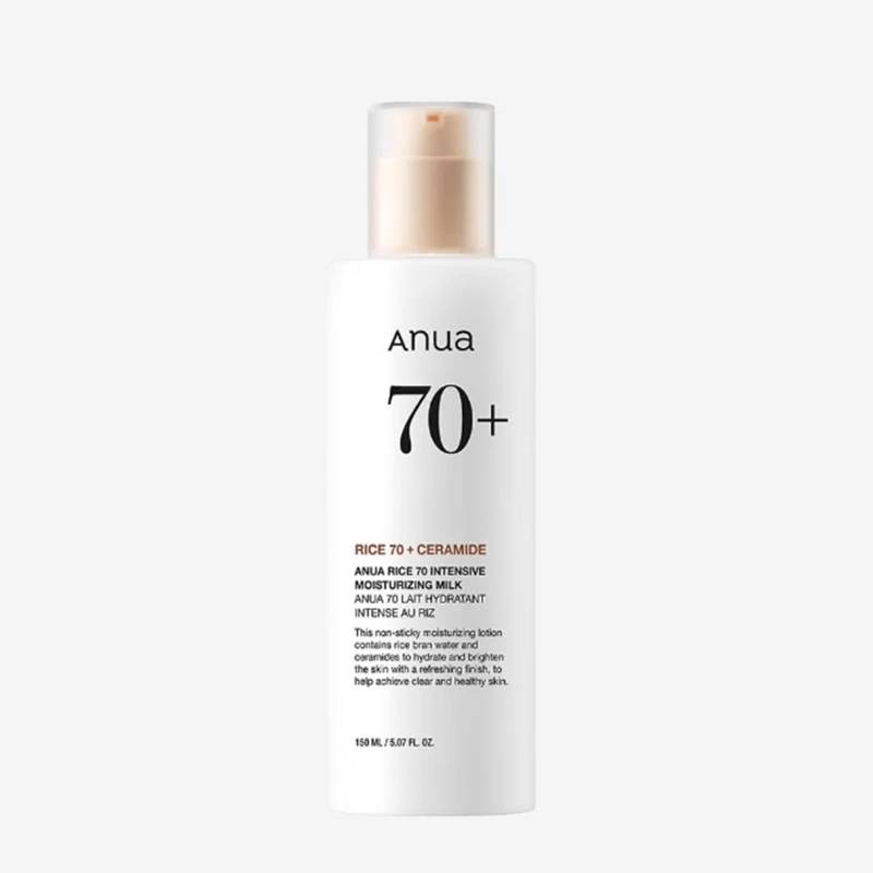 Anua Rice 70 Intensive Moisturizing Milk - 150ml