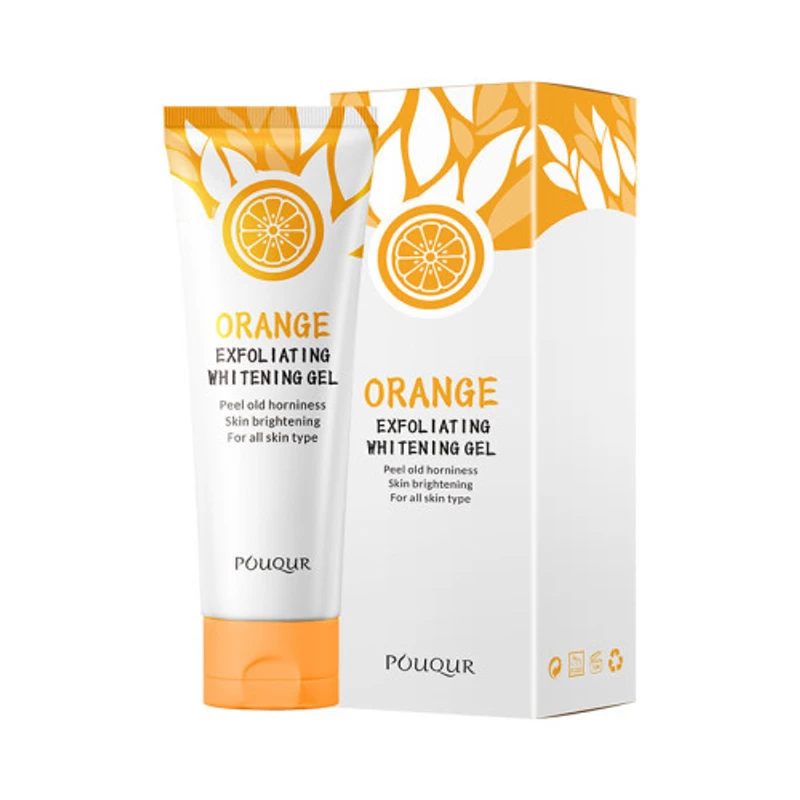 Orange Exfoliating Whitening Peeling Gel 50gm for Face and Body Skin