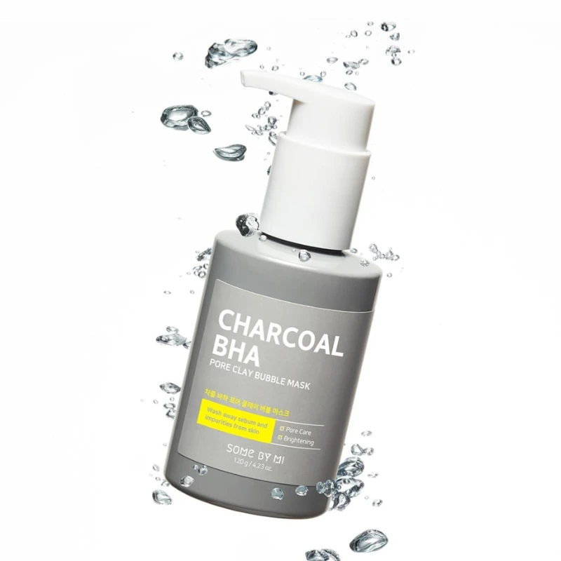 Some by mi Charcoal BHA Pore Clay Bubble Mask - 120gm - Image 4