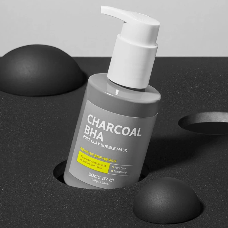 Some by mi Charcoal BHA Pore Clay Bubble Mask - 120gm