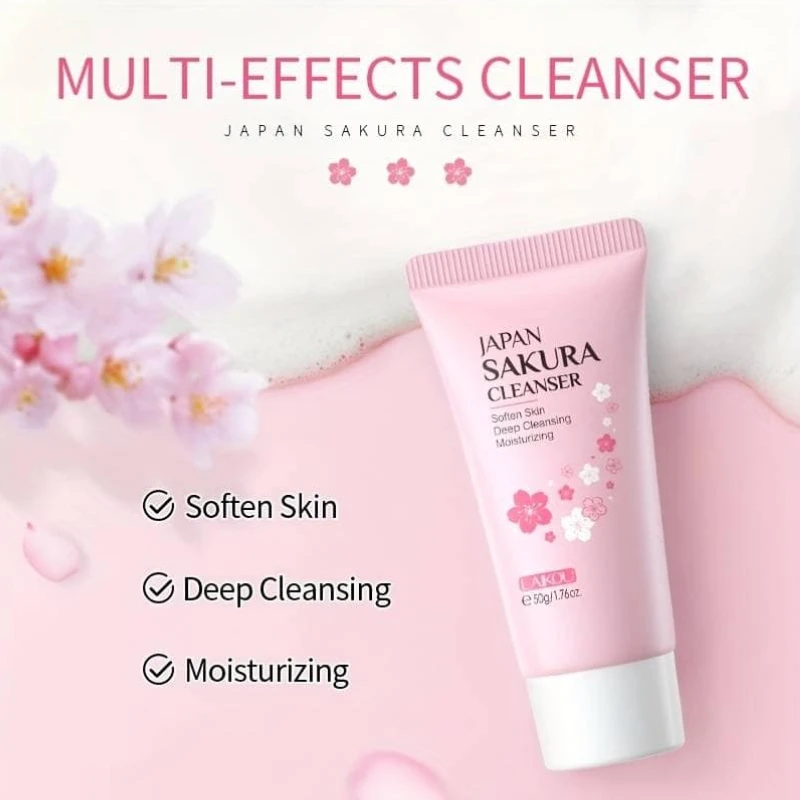 LAIKOU Japan Sakura Cleanser Face Wash 100g
