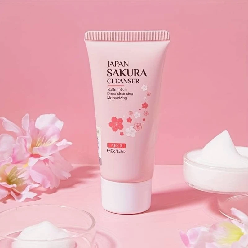 LAIKOU Japan Sakura Cleanser Face Wash 50g
