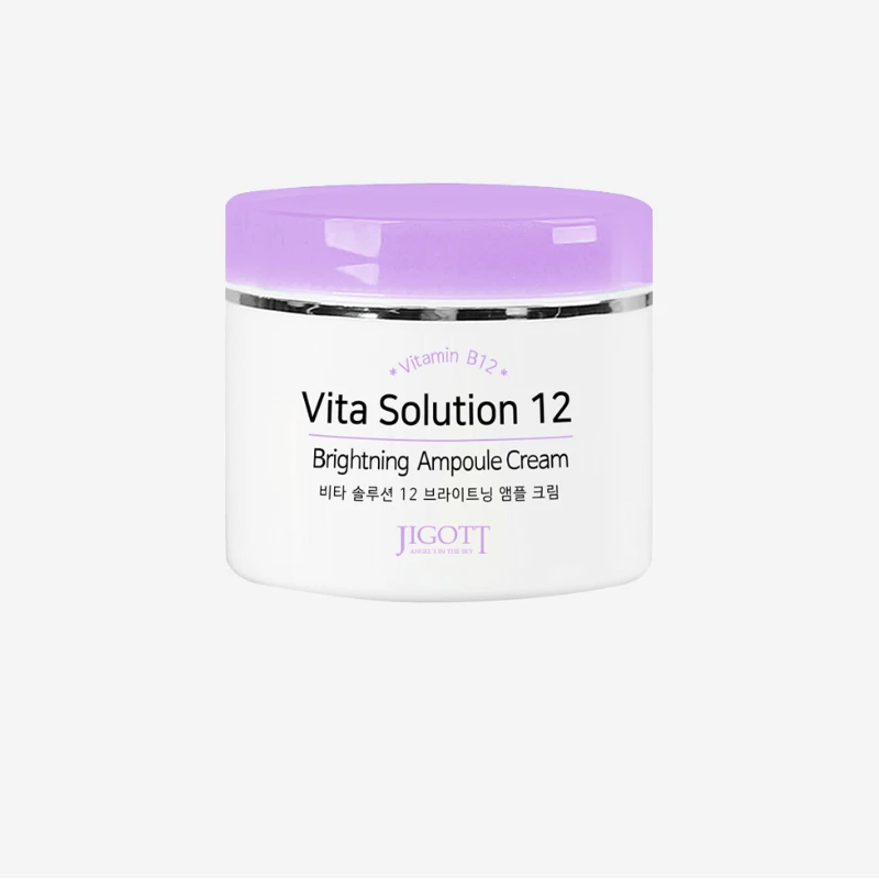 Jigott Vita Solution 12 Brightening Ampoule Cream -100ml