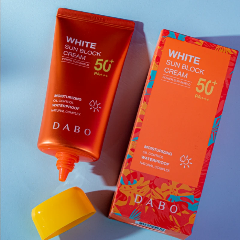 DABO White Sunblock Cream Power Sun Shield 50+ PA+++ 70ml - Image 3