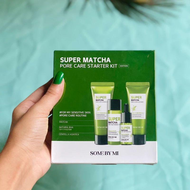 Some By Mi Super Matcha Pore Care Starter Kit - 4pcs