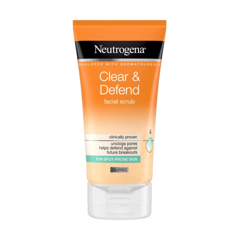 Neutrogena Clear & Defend Facial Scrub