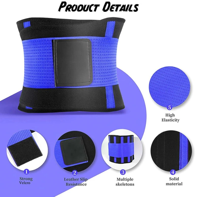 Body Shaper Belt, Waist Trimmer for Weight Loss - Image 3