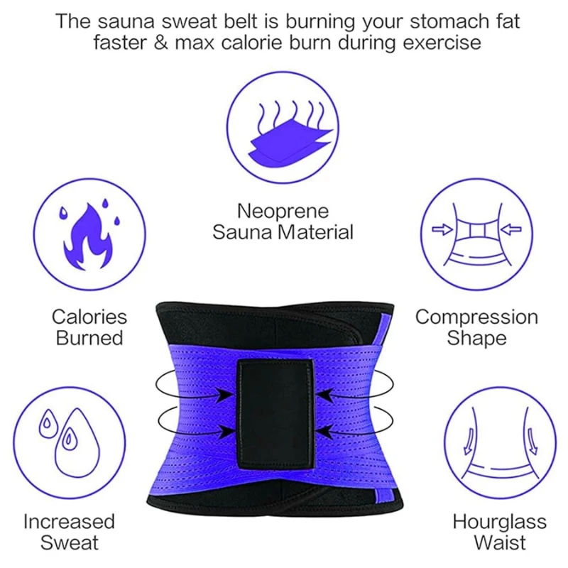 Body Shaper Belt, Waist Trimmer for Weight Loss - Image 4