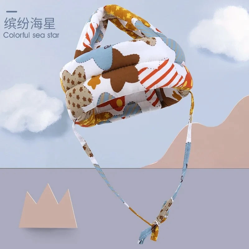 Baby Safety Helmet Head Protection Hat Toddler Anti-fall Pad Children Learn To Walk Crash Cap Adjustable Protective Headgear