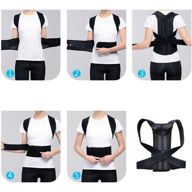 Back Support Belt Fit for Men & Women - Image 3