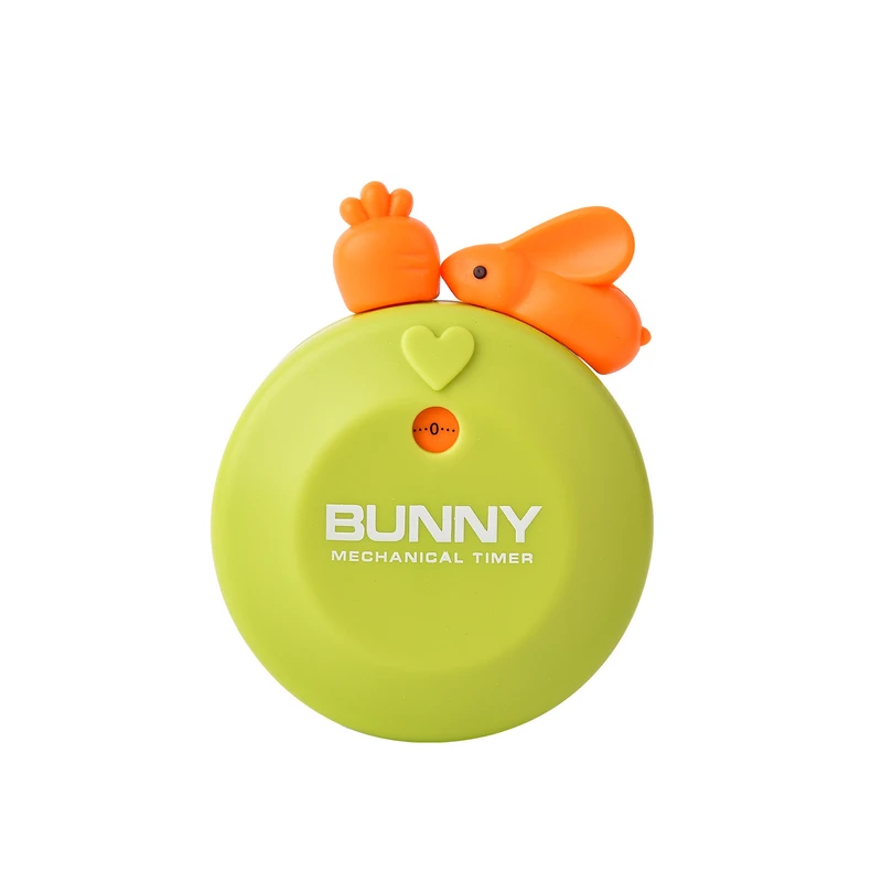 Cute Bunny Mechanical Timer (Green)