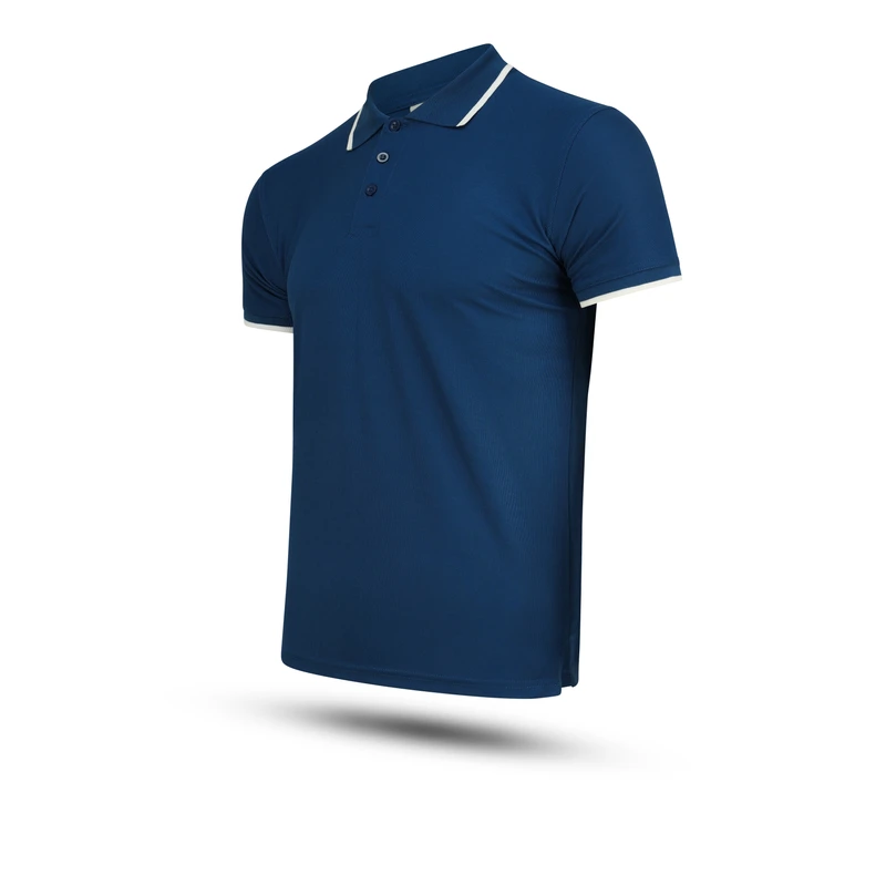 Pique Half Sleeve Polo For Men - Teal