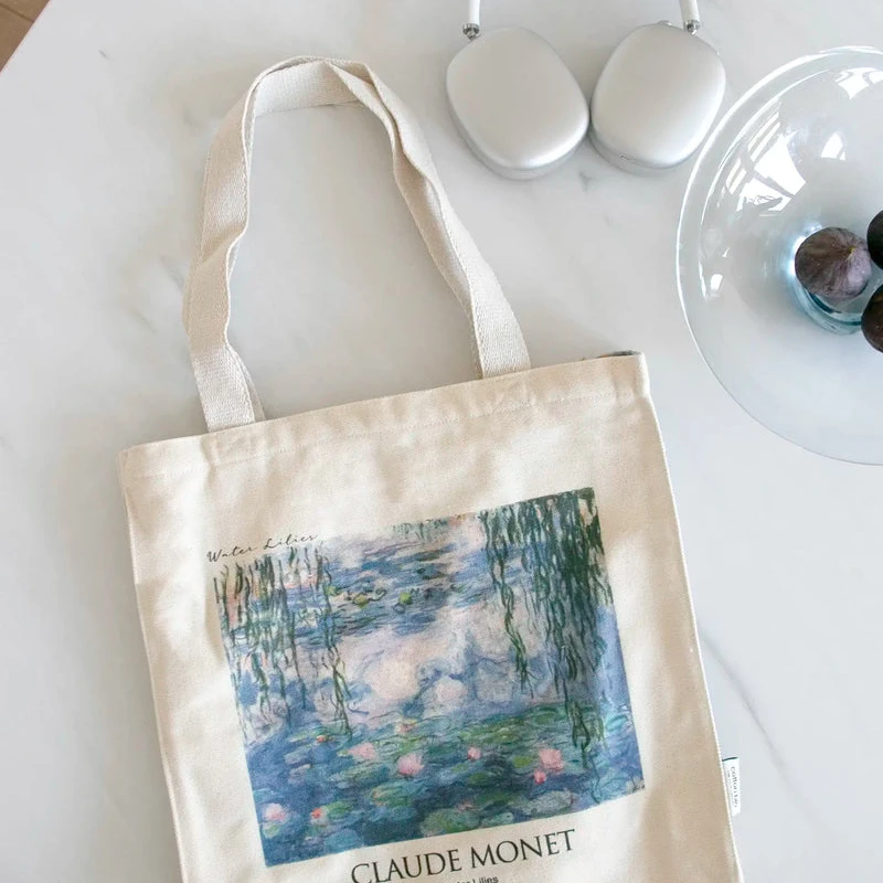 Claude Monet Water Lilies - Artsy Tote Bag