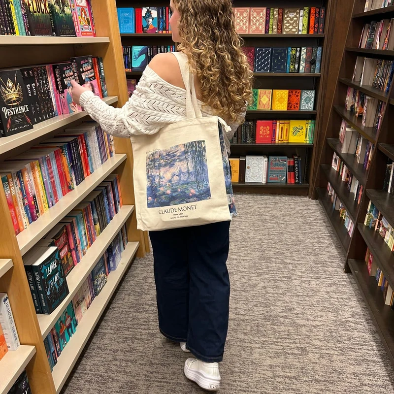 Claude Monet Water Lilies - Artsy Tote Bag