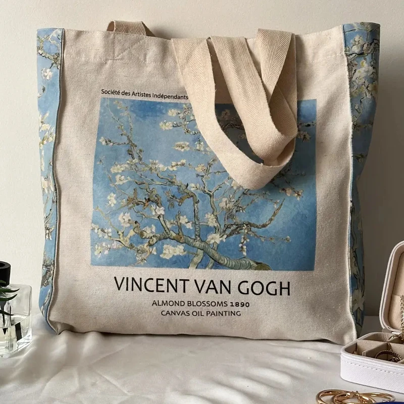 Van Gogh Almond Blossom - Tote Bag - Thumbnail 4