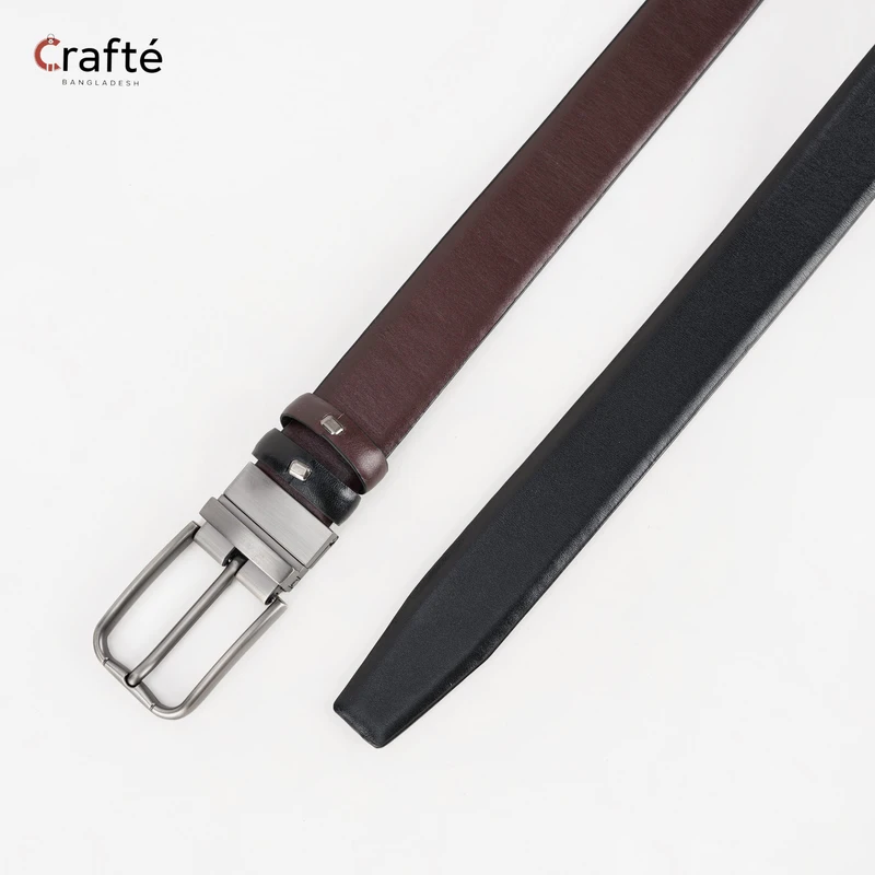 Jaxon Plain Belt – Dual Tone Moving Brockless